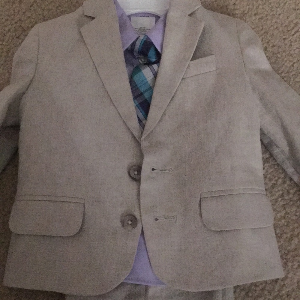 Nautica boys suits (toddler) beige color